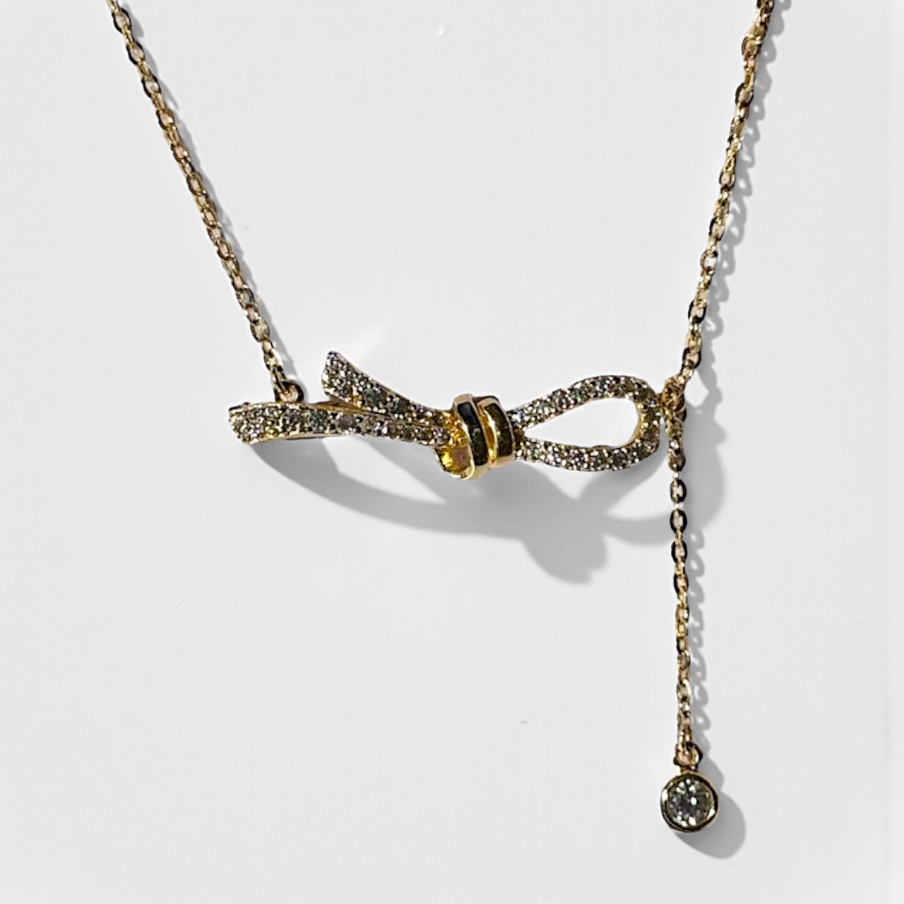 Ribbon Knot Necklace（リボンノット ネックレス） – Glow Jewelry