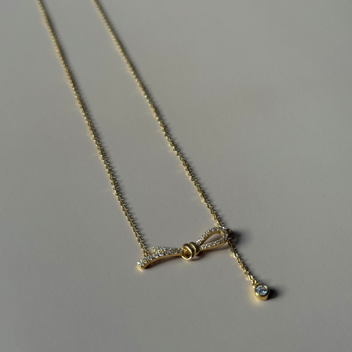 Ribbon Knot Necklace（リボンノット ネックレス）
