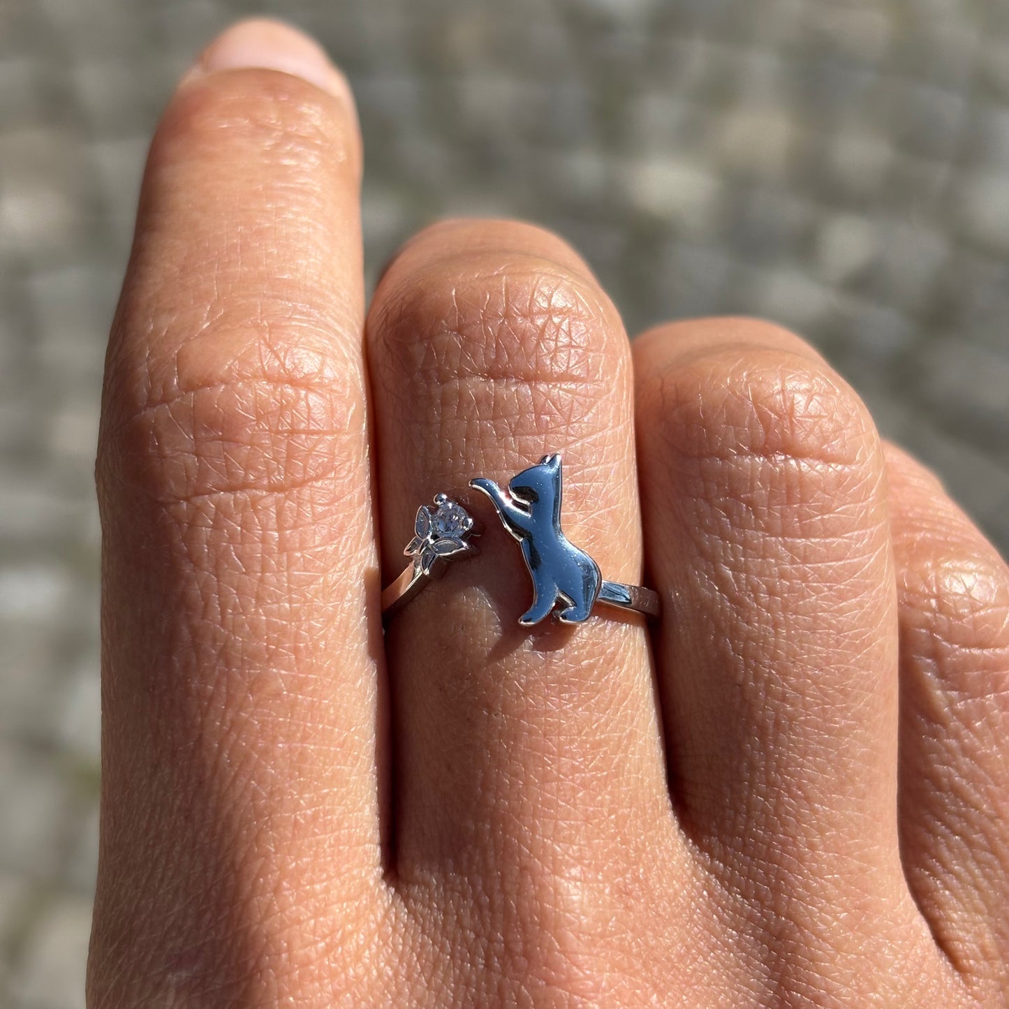 Cat & Butterfly Ring(キャットバタフライリング)