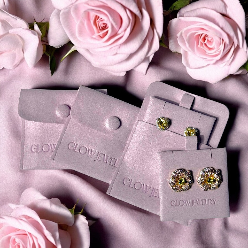 Glow Original Pouch & Earring Card Set(グロウオリジナルポーチ＋ピアス台紙)