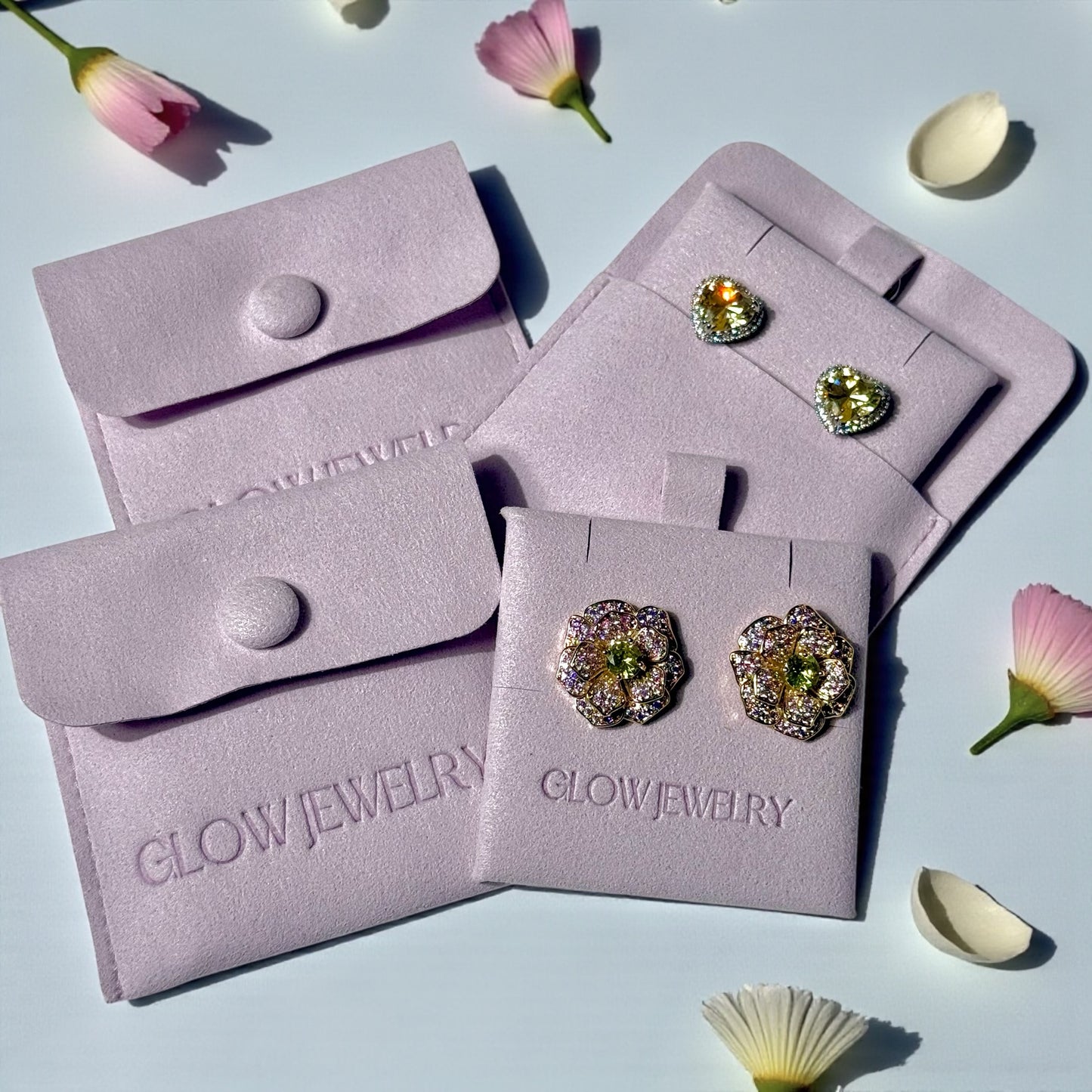 Glow Original Pouch & Earring Card Set(グロウオリジナルポーチ＋ピアス台紙)